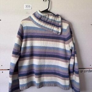 Basic Concepts striped polyester sweater